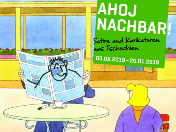 Ahoj Nachbar! Výstava české karikatury v dolnorakouské Kremži