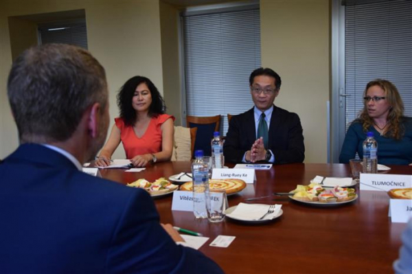 Vysočina rozšíří spolupráci s Taipeiskou hospodářskou a kulturní kanceláří
