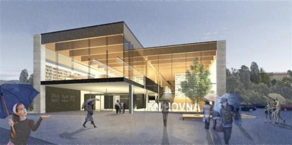 Přípravy na stavbu krajské knihovny v Havlíčkově Brodě pokračují